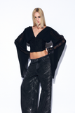 PRÉ VENDA: Blusa Corset Renda Preto