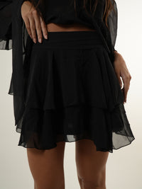 Saia Crepe Camadas