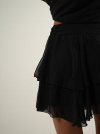 Saia Crepe Camadas