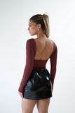 Backless Blouse
