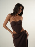 Long Tailored Skirt