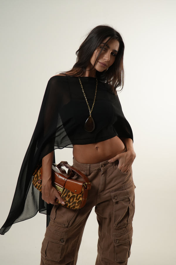 Blusa Capa Curta