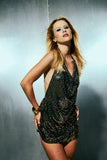 Single Front Disco Dress