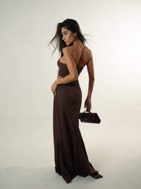 Long Tailored Skirt