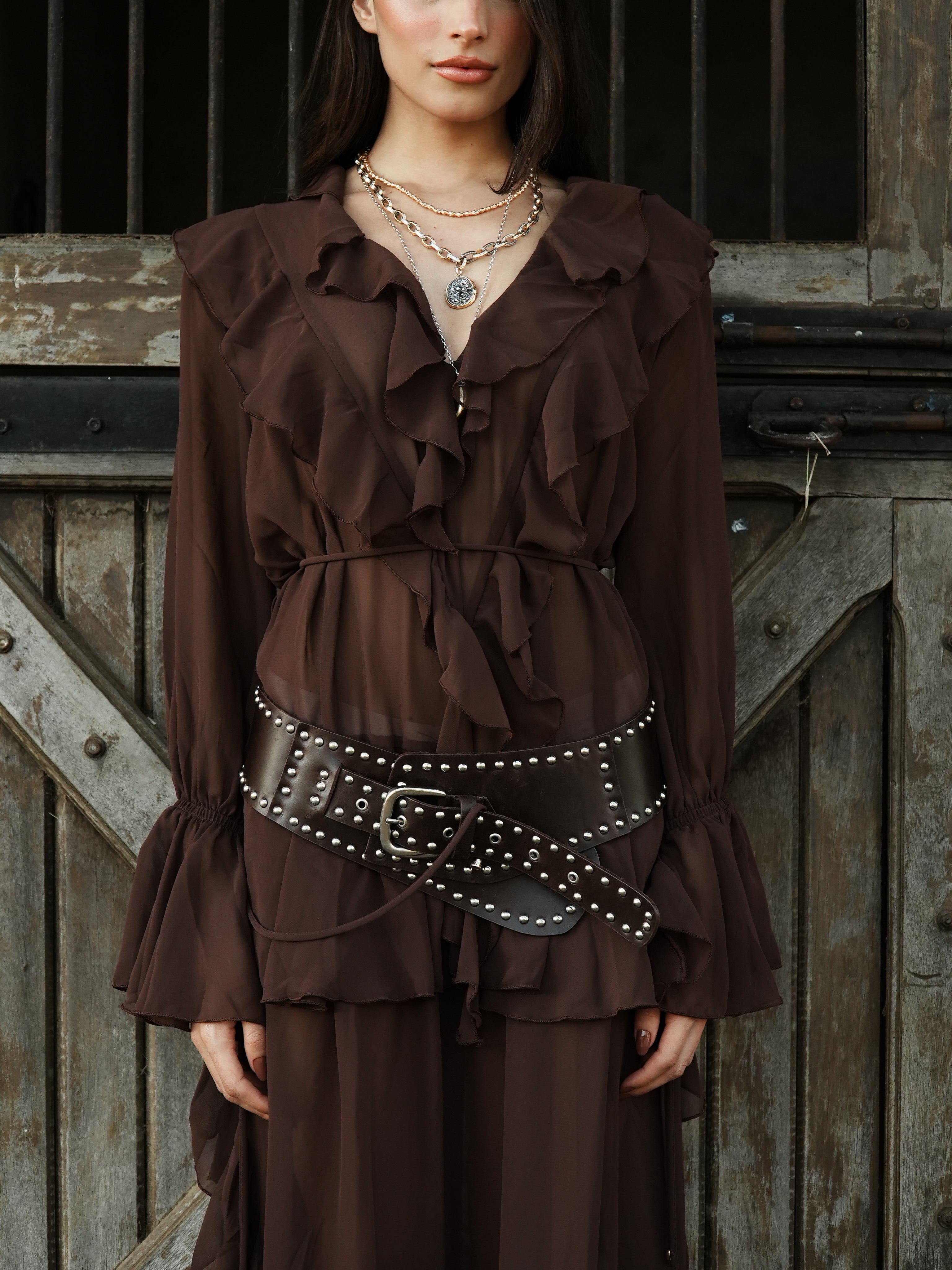 Vestido Longo Chiffon