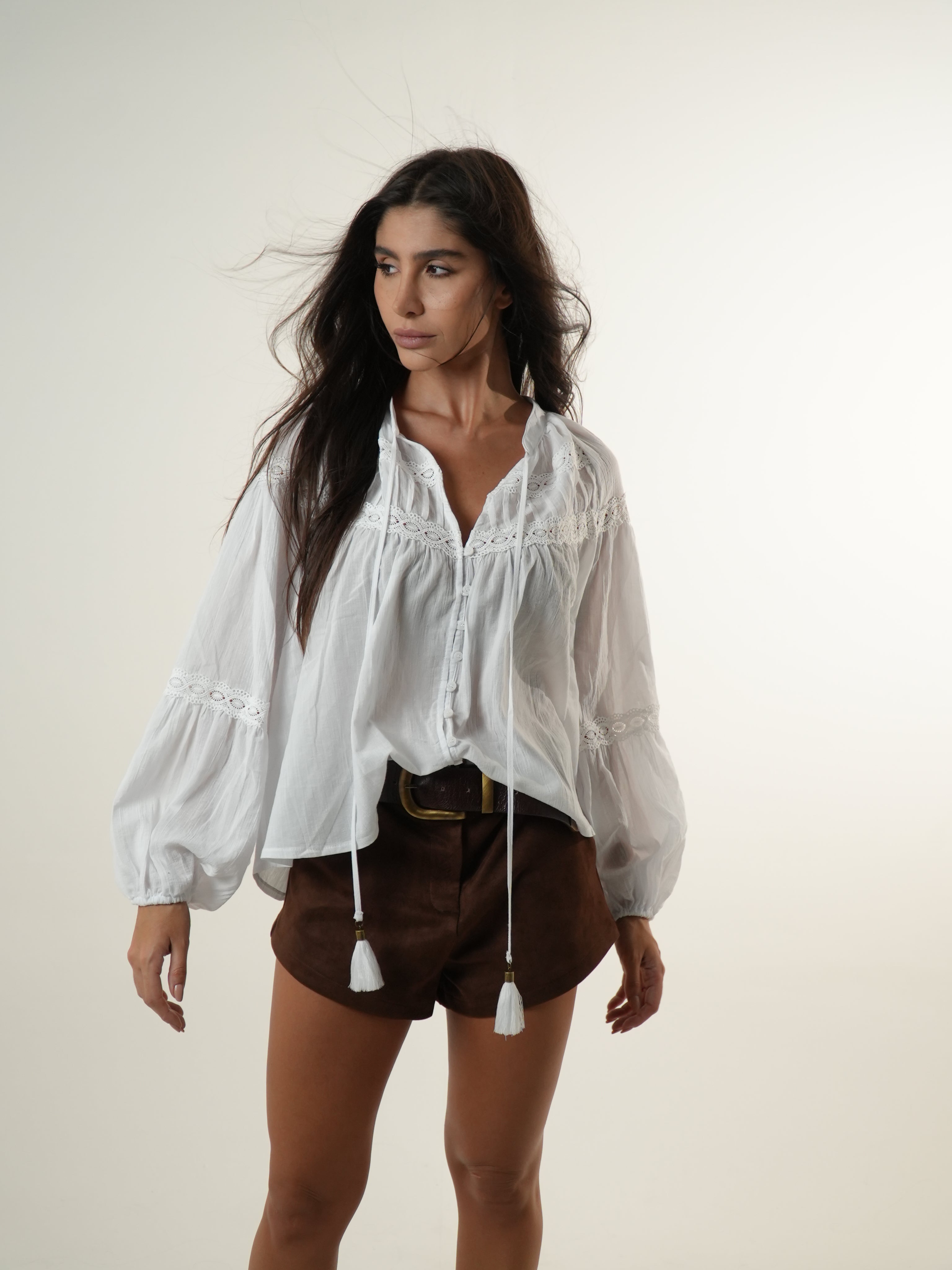 Viscose Lace Blouse