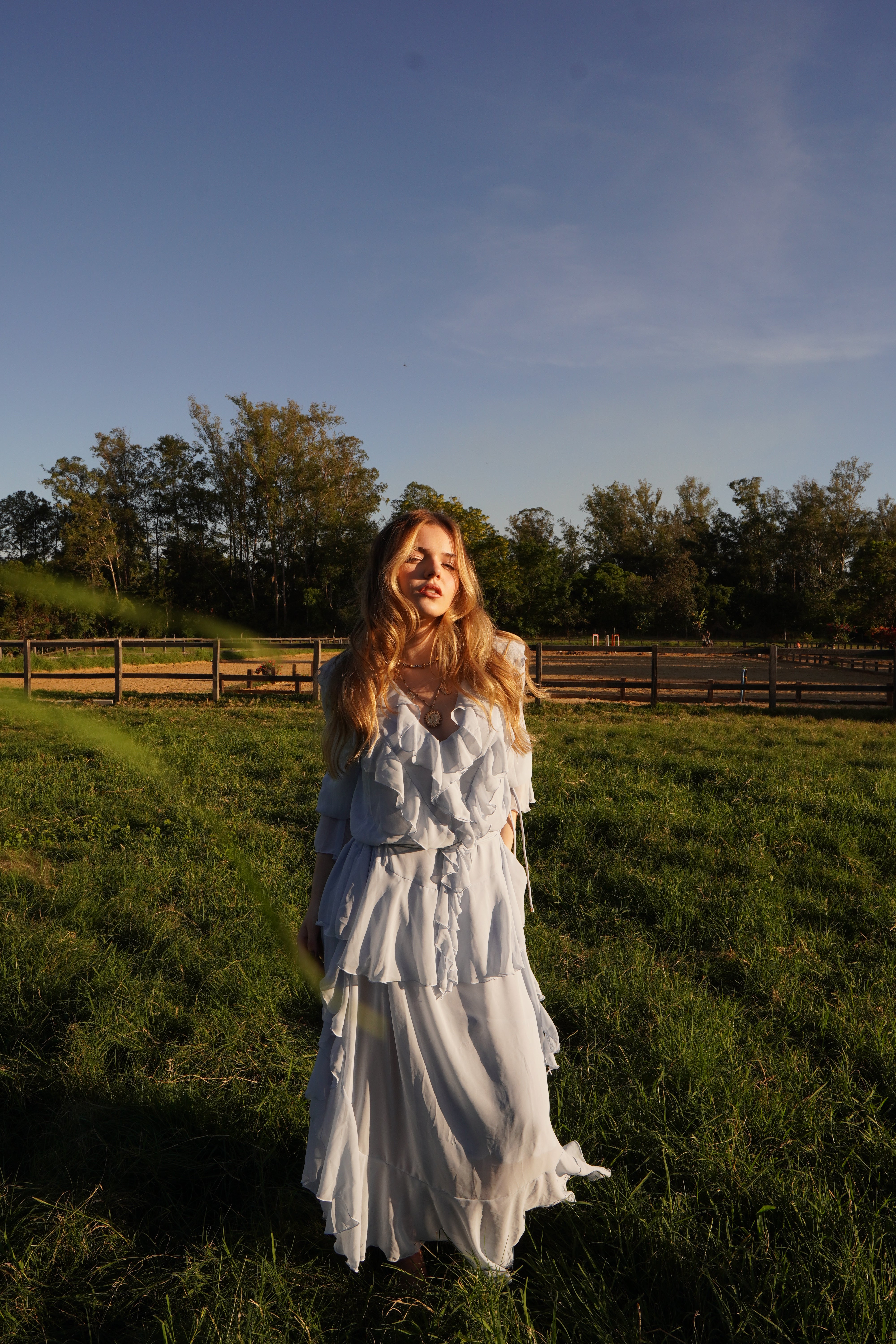 Vestido Longo Chiffon