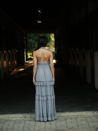 Vestido Medalhas Azul
