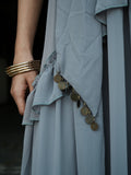 Vestido Medalhas Azul