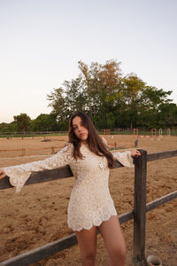 Vestido Mini Crochet
