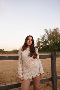 Vestido Mini Crochet