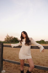 Vestido Mini Crochet