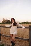 Vestido Mini Crochet