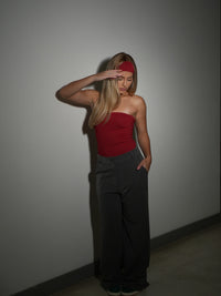 Siren gray tailored pants