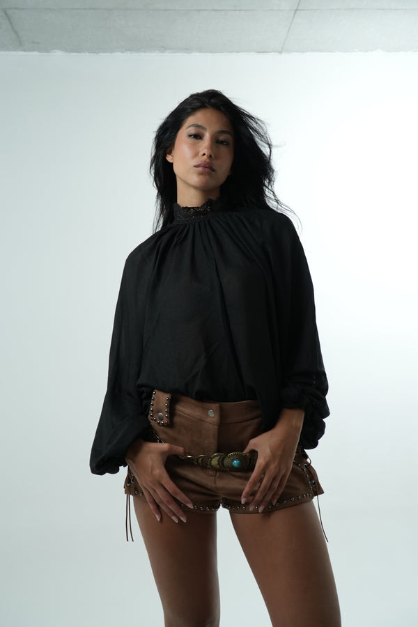Blusa Bata Bohemian