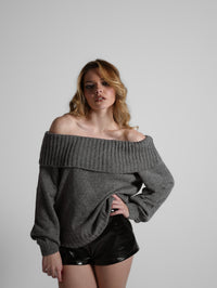 Tricot Essential Cinza