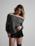 Tricot Essential Cinza
