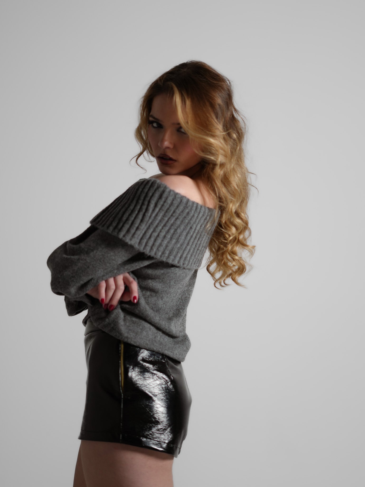 Tricot Essential Cinza