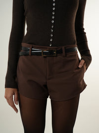 Mini Shorts Alfaiataria