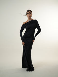 Vestido Longo Drapeado