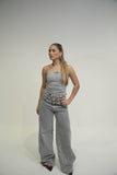 Corset Jeans Gray