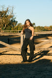 Suede Fringed Trousers