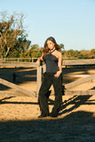 Suede Fringed Trousers