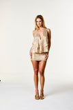Single Front Disco Blouse