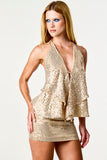 Single Front Disco Blouse