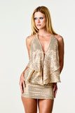 Single Front Disco Blouse