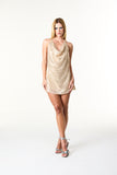 Single Front Disco Dress