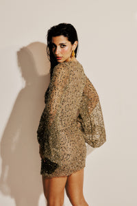 Vestido Curto Decote Elaris