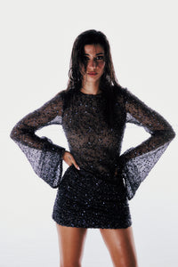 Vestido Drapeado Elaris