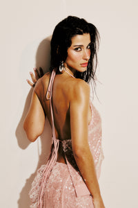 Combo: Mini Saia Soleil + Blusa Frente Única Soleil (Rosa Blush)