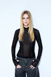 Blusa Renda Fallen Angel Preto