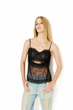 Blusa Laced Renda Bustiê