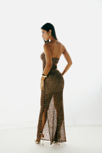 Vestido Longo Recortes Elaris