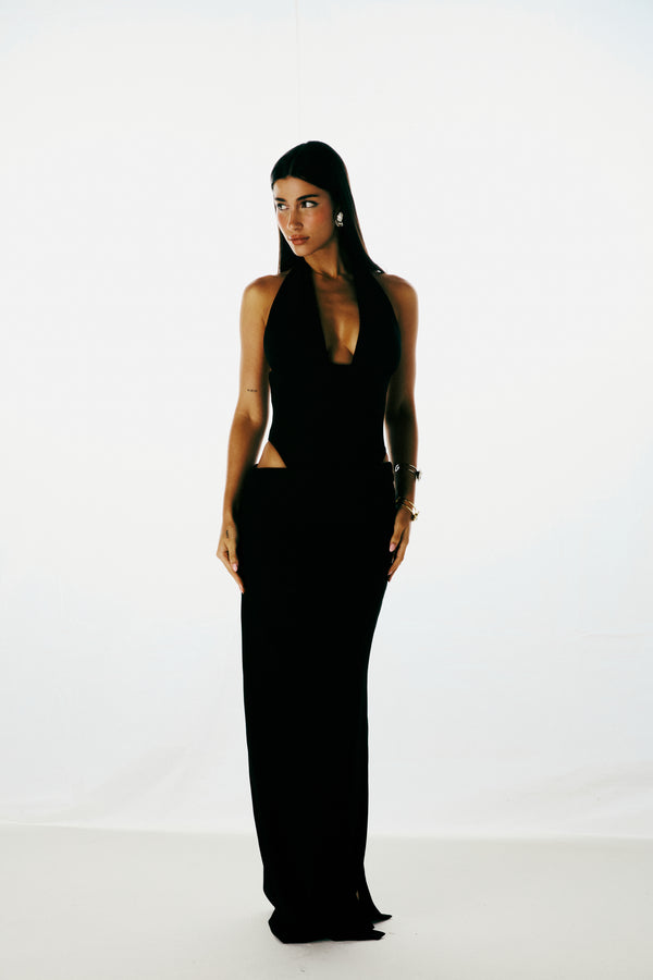 Combo: Body Lust + Saia Longa Lust (Preto)