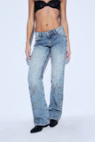 Calça Jeans Tachas
