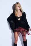 Blusa Amarrações Preto