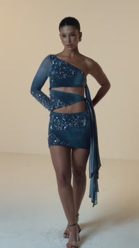 Stories de Vestido Amarração Acqua