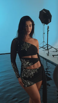 Stories de Vestido Amarração Acqua