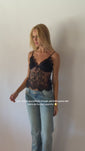 Stories de Blusa Renda Strass