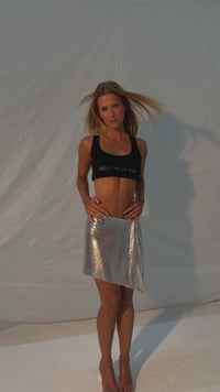 Stories de Saia Metal Shine