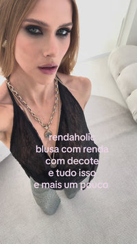 Stories de Blusa Spotlight Renda