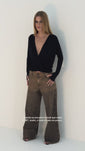 Stories de Blusa Malha Tranpasse Preto