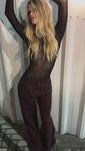 Stories de Body Tule Strass Esqueleto