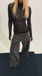 Stories de Blusa Renda Fallen Angel Preto