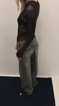 Stories de Calça Jeans Fallen Angel