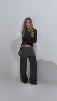 Stories de Calça Jeans Supernova Black
